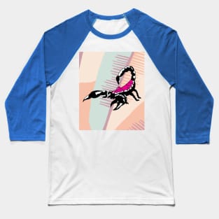 Scorpios Retro Environment Zodiac Sign Baseball T-Shirt